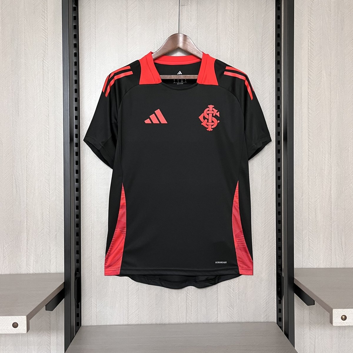 Camisa Adidas Internacional Treino 2025 Preta - Garcêz Sports