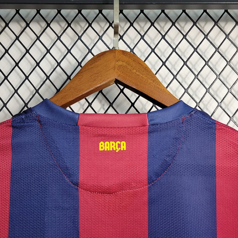 Camisa Barcelona Retrô 2015 Azul e Grená - Nike - Garcêz Sports