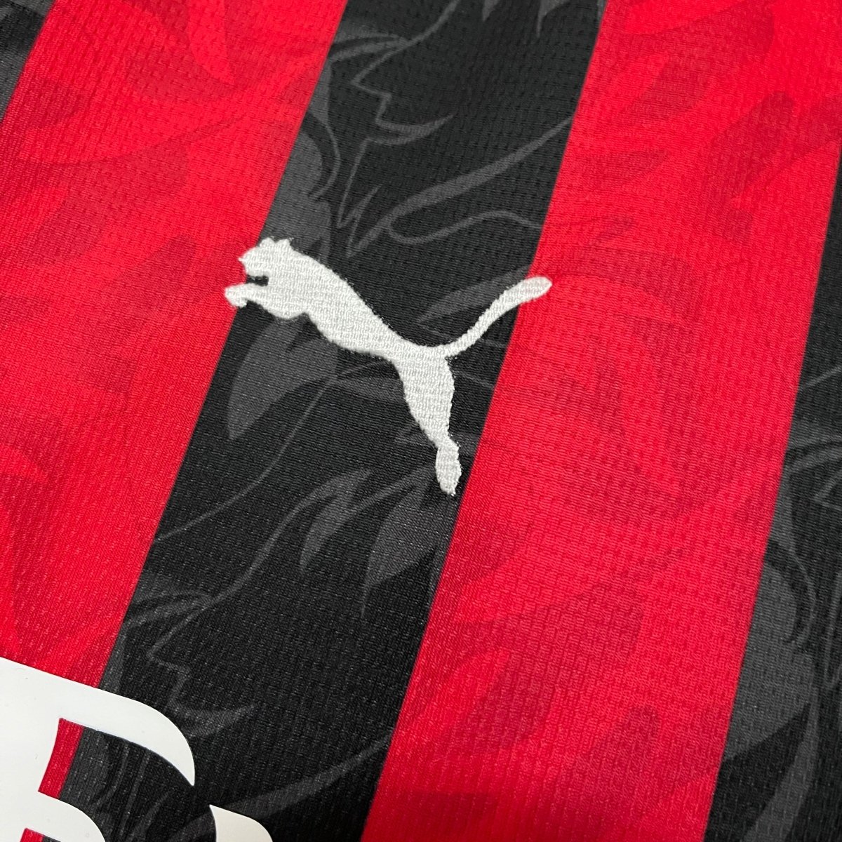 Camisa do Milan Titular 2025 Vermelha+preta - Garcêz Sports
