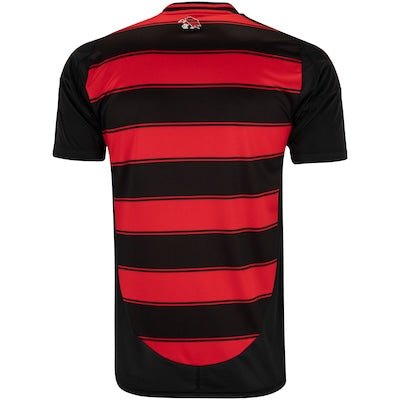 Camisa Flamengo I 2025 Torcedor Adidas Masculina - Vermelho+Preto - Garcêz Sports