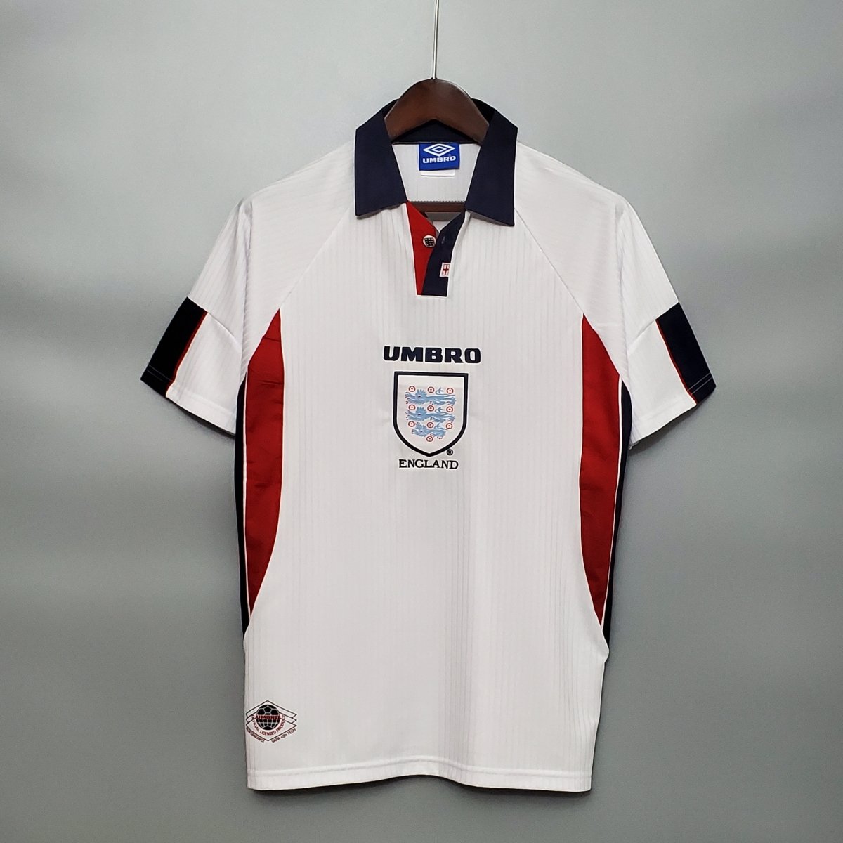 Camisa Inglaterra Titular 98/99 - Versão Retro - Garcêz Sports