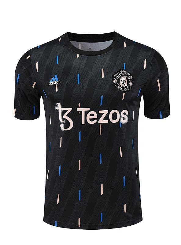 Camiseta Manchester United 23/24 - Treino - Preto - Garcêz Sports