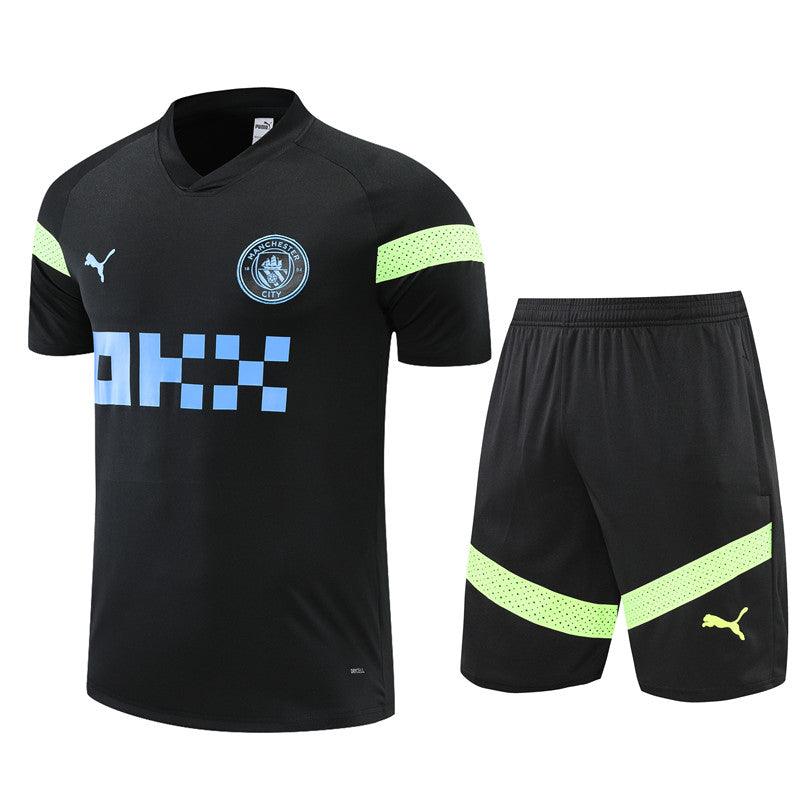 Kit Camisa e Short Manchester City 22/23 - Garcêz Sports