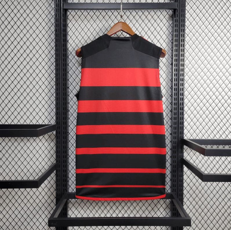 Regata do Flamengo I 24/25 s/n° Torcedor Adidas Masculina - Vermelho+Preto - Garcêz Sports