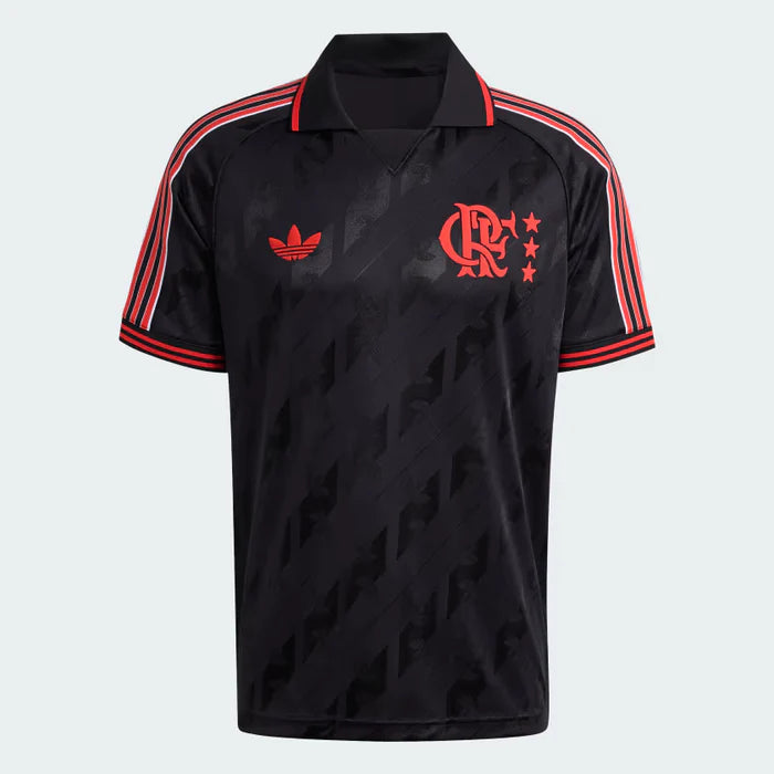 Camisa Flamengo Lifestyle 2025 - Preta