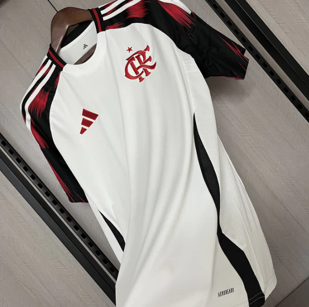Camisa Flamengo II 2025 s/n° Torcedor Adidas Masculina
