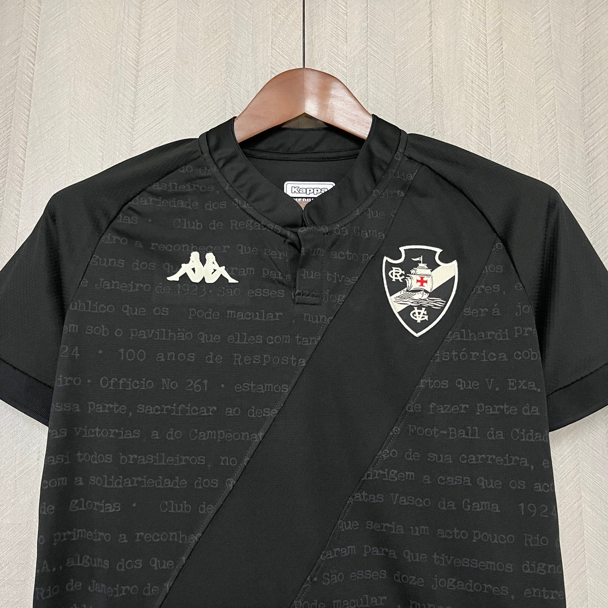 Camisa Vasco III Feminino 24/25 All Black Kappa