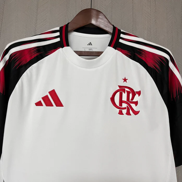 Camisa Flamengo II 2025 s/n° Torcedor Adidas Masculina
