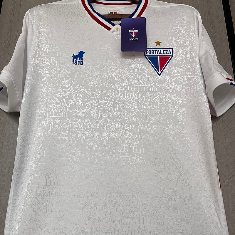 Camisa Fortaleza II 24/25 Branca com detalhes