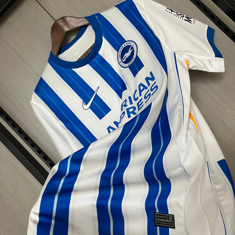 Nova Camisa Brighton 1 Torcedor Masculina 24/25