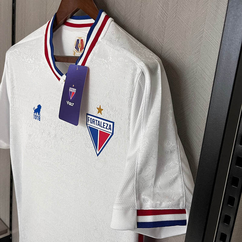 Camisa Fortaleza II 24/25 Branca com detalhes