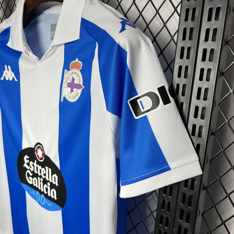 Camisa do Deportivo de la Coruna Home  24/25