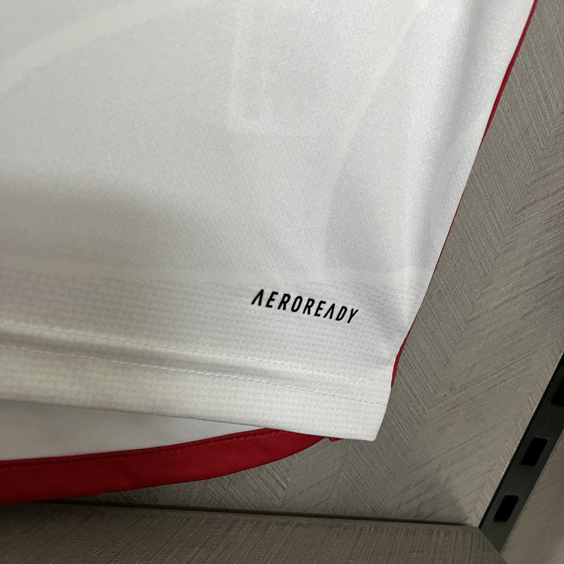 Camisa Flamengo II 24/25 s/n° Torcedor Adidas Masculina - Branco