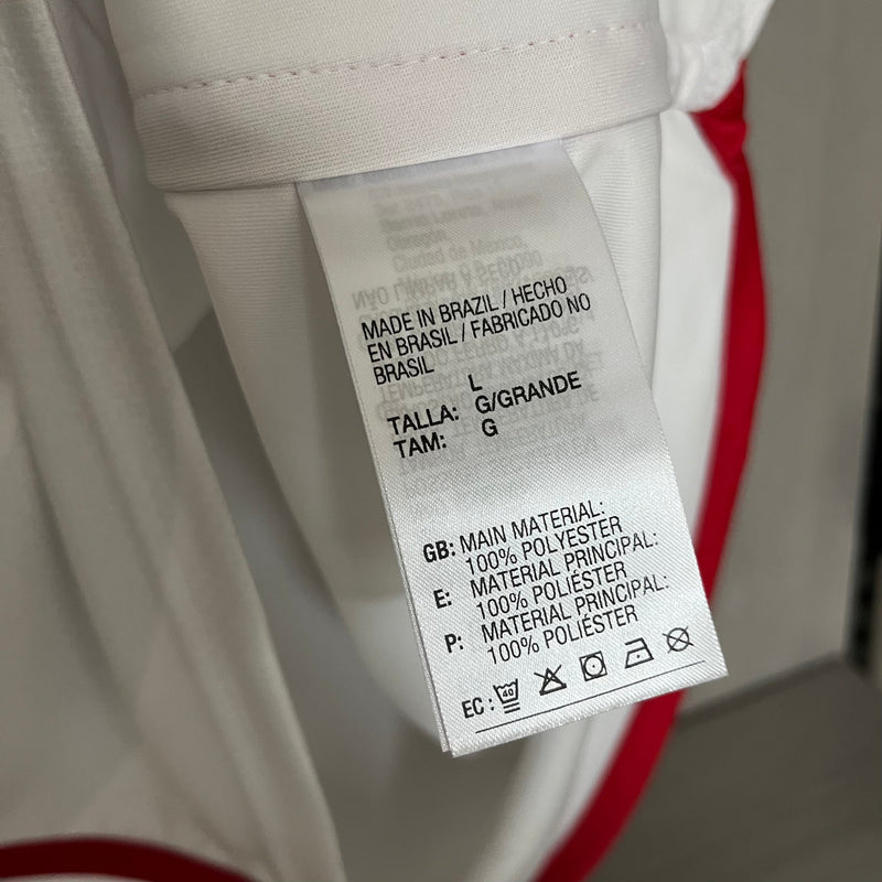 Camisa Flamengo II 24/25 s/n° Torcedor Adidas Masculina - Branco