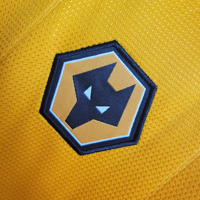 Camisa Wolves I 23/24 Castore - Amarelo