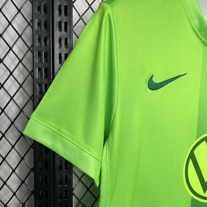 Camisa Wolfsburg I 24/25  Nike - Verde