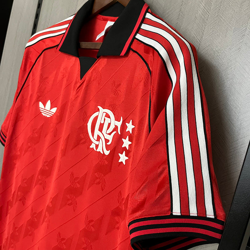 Camisa Flamengo Lifestyler Adidas 24/25