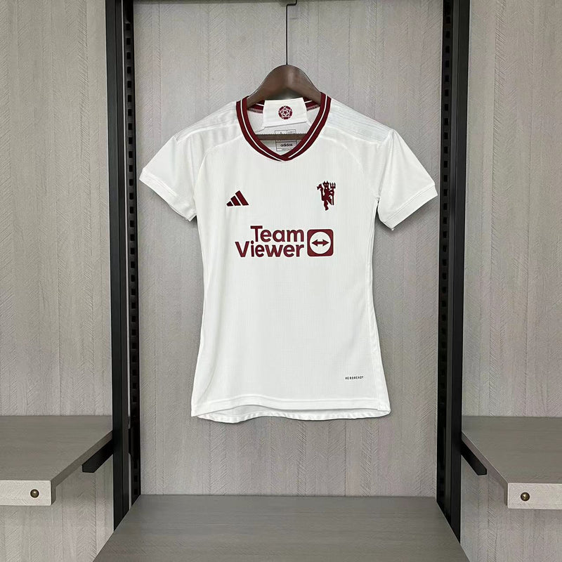 Camisa Manchester United Away 23/24 s/n° Torcedor Feminina