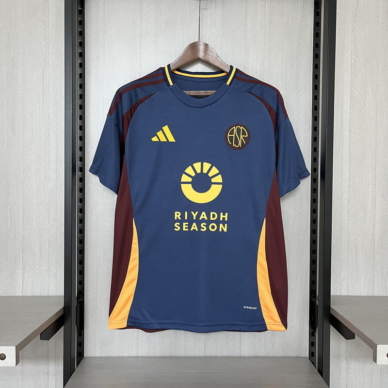 Camisa da Roma  III 24/25 Azul e Amarela