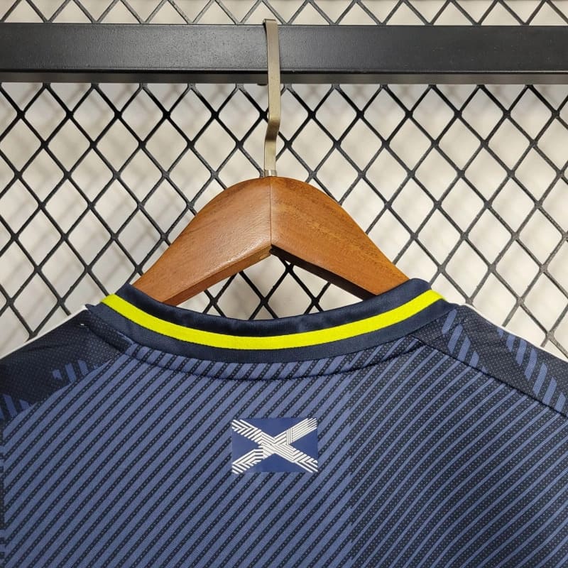 Camisa Escócia Home 24/25 s/n° Torcedor Adidas Masculino - Azul marinho
