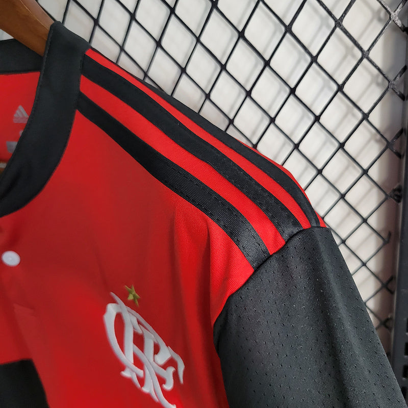 Flamengo Home 17/18 Vermelha e Preta