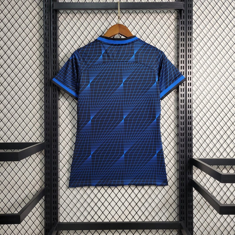 Camisa Chelsea Home 23/24 s/n° Torcedor Feminina - Azul