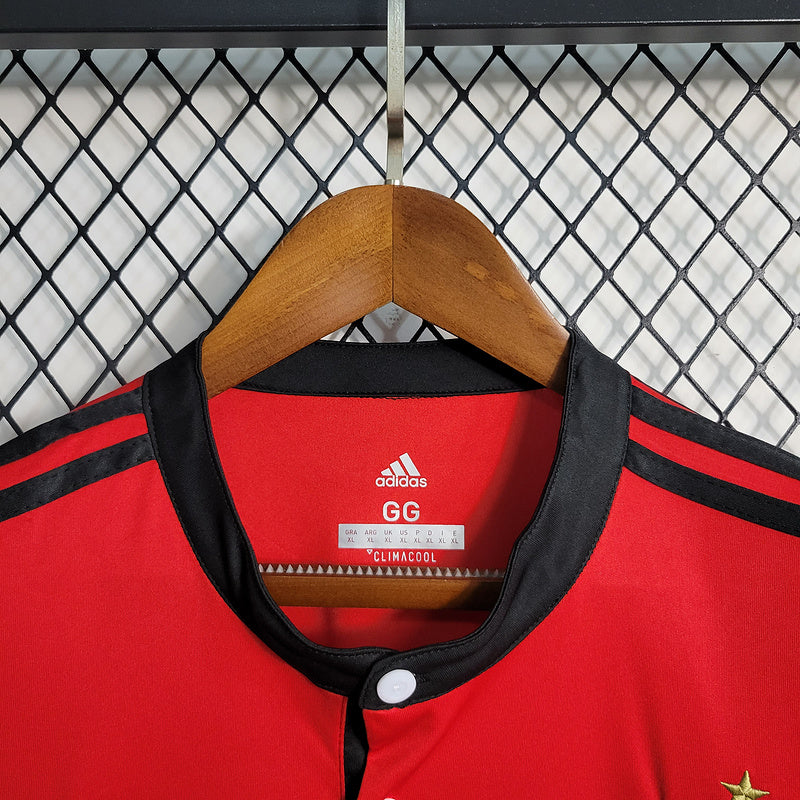Flamengo Home 17/18 Vermelha e Preta