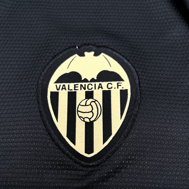 Camisa do Valencia  III 2024/25  Preta