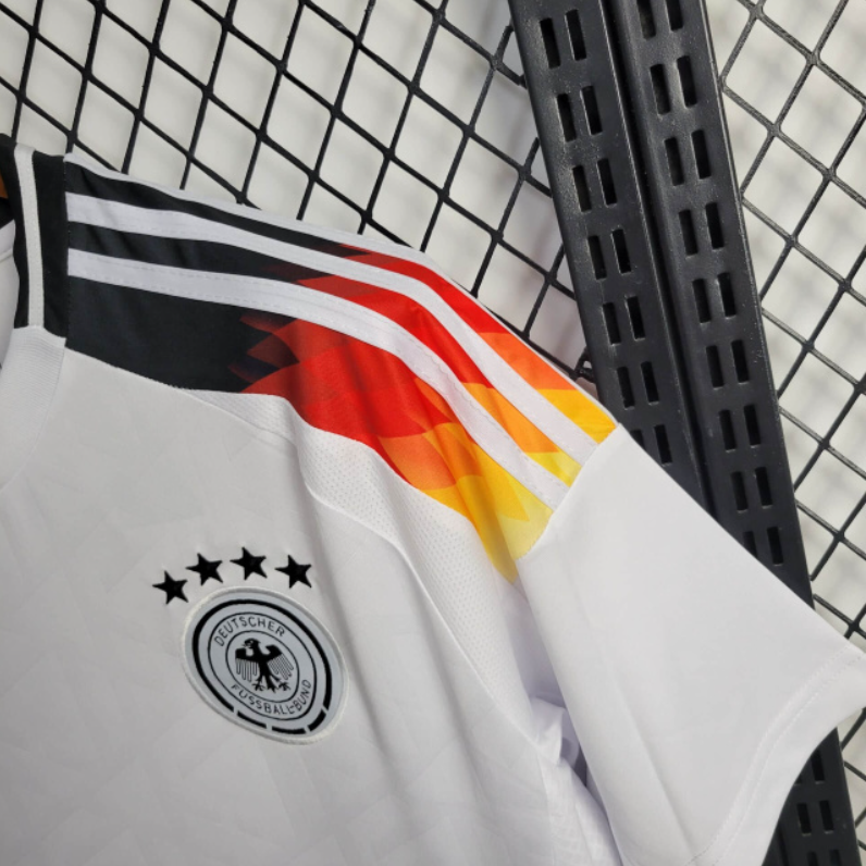 Camisa Alemanha Home 24/25 s/n° Torcedor Adidas Masculino - Branca
