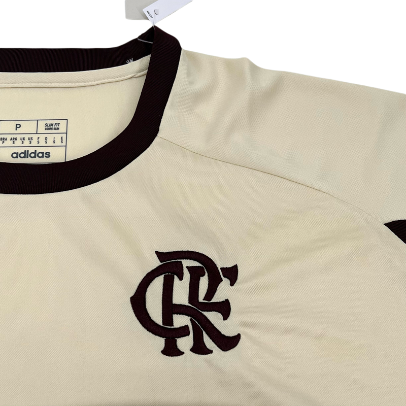 Camisa de Treino Flamengo 24/25 Adidas - Bege