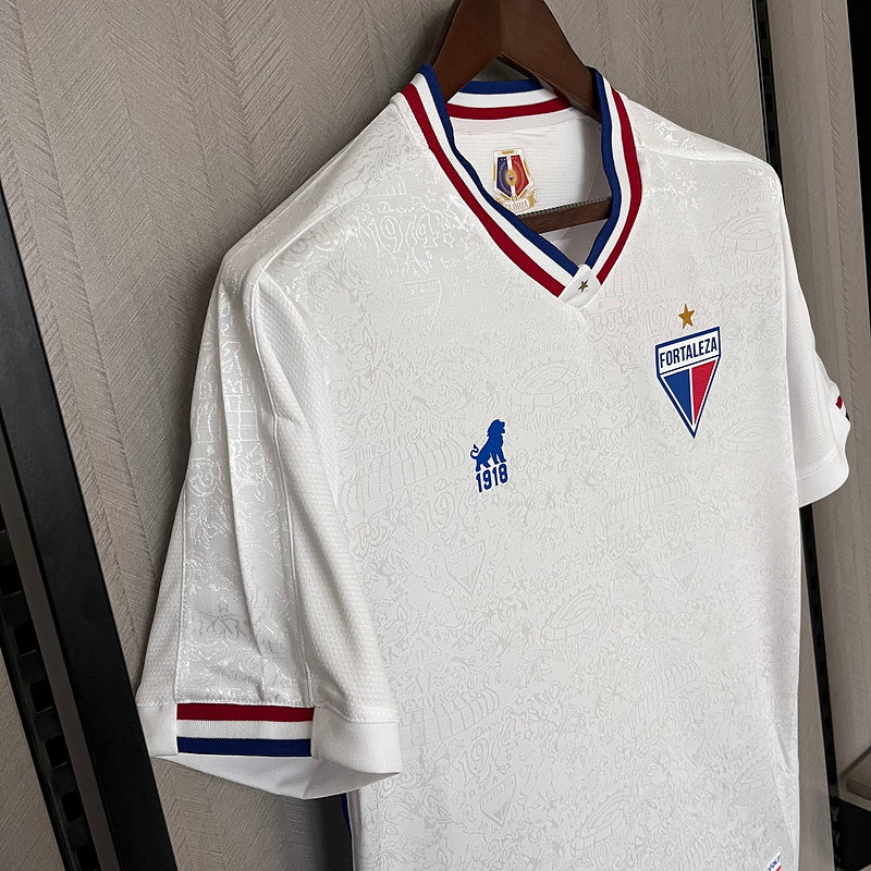Camisa Fortaleza II 24/25 Branca com detalhes