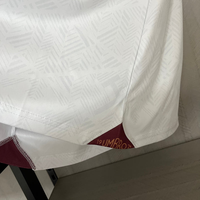 Camisa West Ham Third 24/25 Branca e Grená Torcedor Masculina Umbro