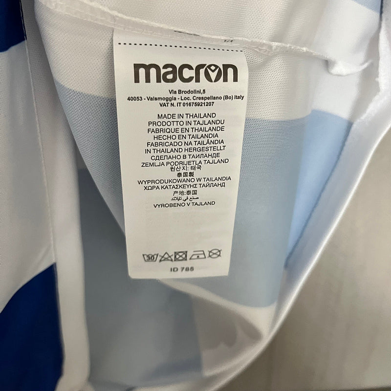 Camisa Real Sociedad Home 24/25  Torcedor Masculina - Azul e Branco