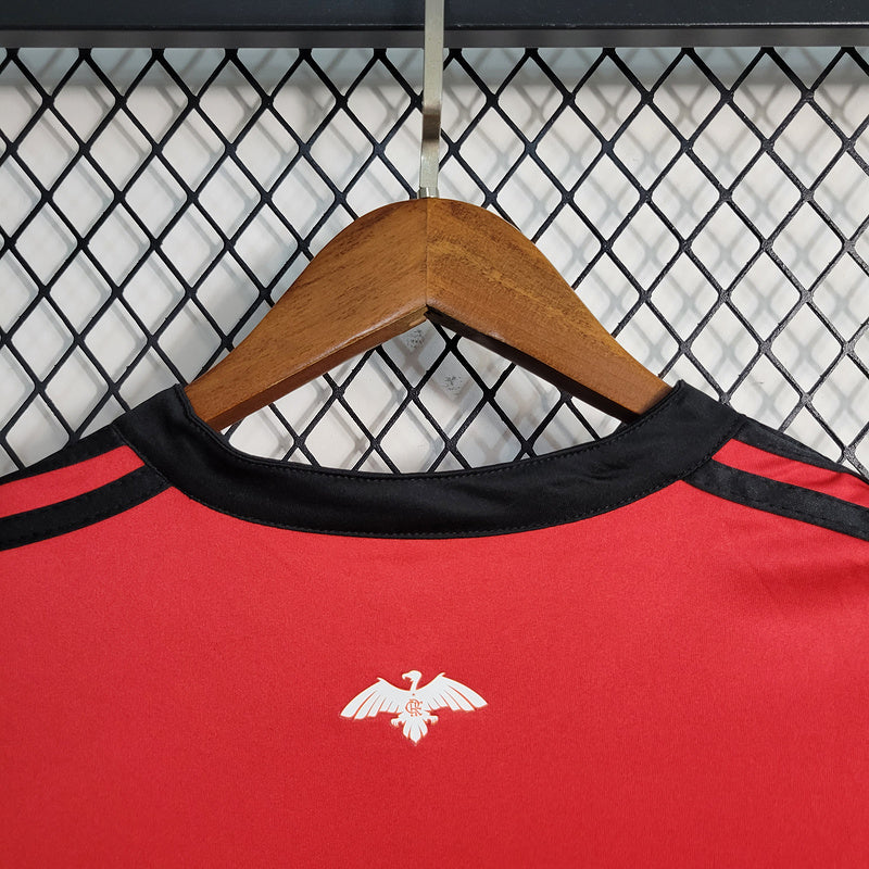 Flamengo Home 17/18 Vermelha e Preta