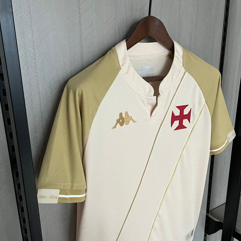 Camisa Vasco III 24/25 s/n° Kombat Jogador Kappa Masculina - Bege