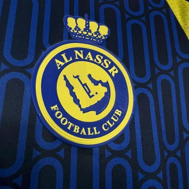 Camisa Al-Nassr Il 24/25 Adidas Amarela e azul