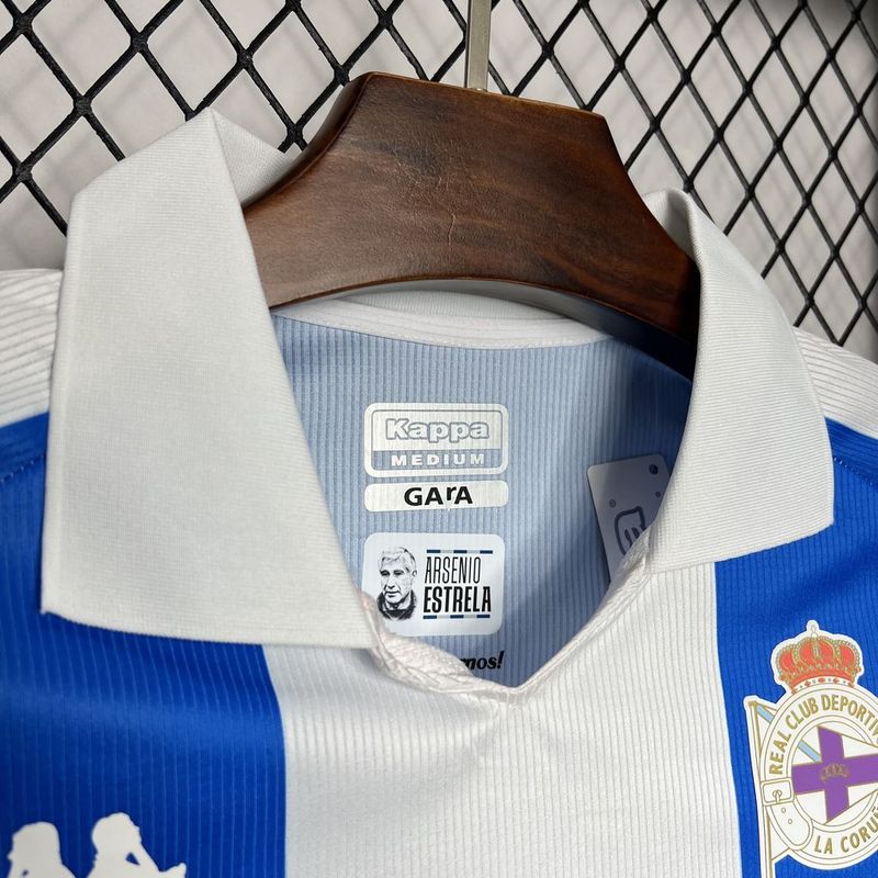 Camisa do Deportivo de la Coruna Home  24/25