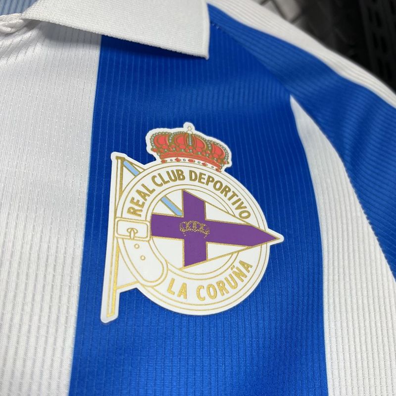 Camisa do Deportivo de la Coruna Home  24/25