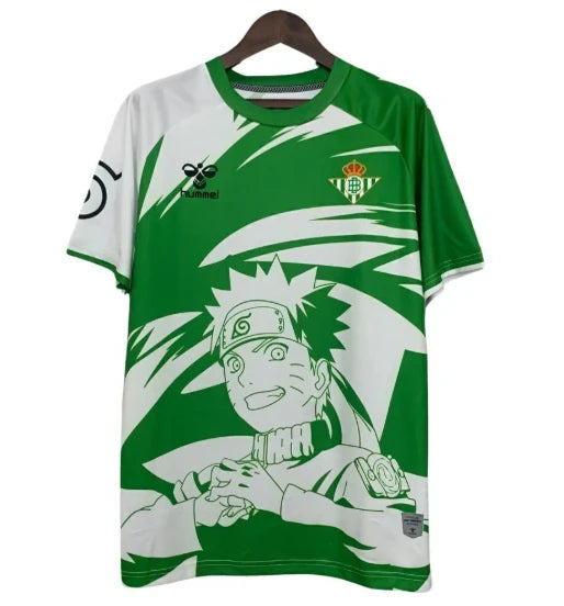Camisa Real Betis 2025 Hummel Oficial Naruto