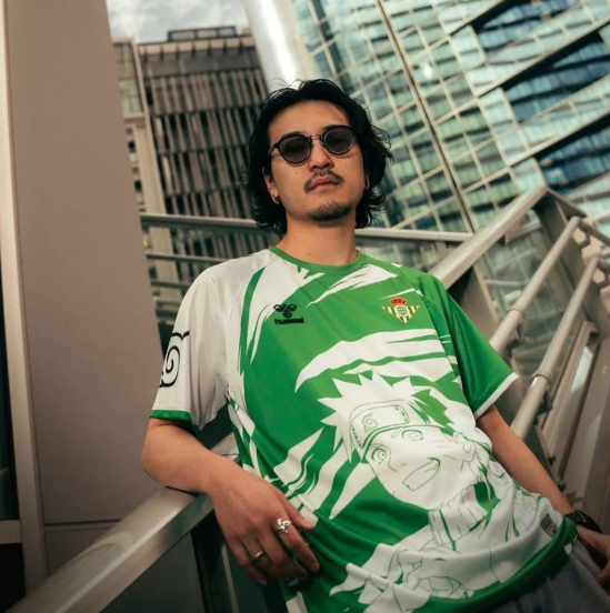 Camisa Real Betis 2025 Hummel Oficial Naruto