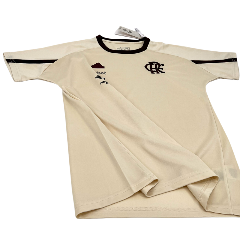 Camisa de Treino Flamengo 24/25 Adidas - Bege