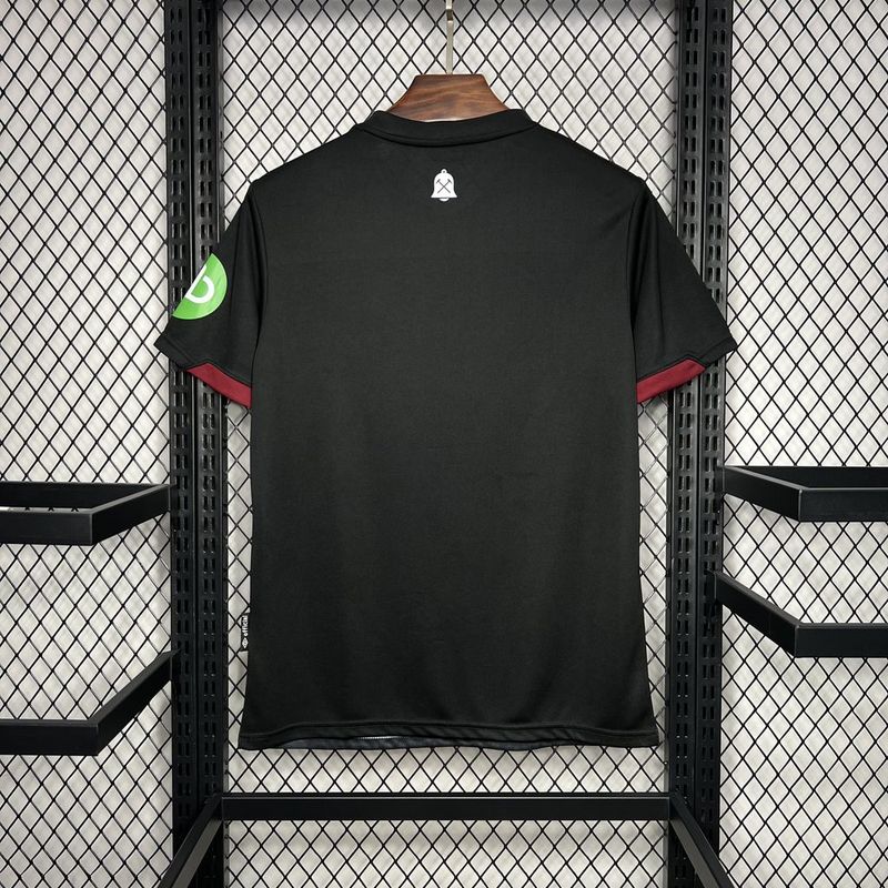 Camisa do  West Ham Third 24/25  - Preta