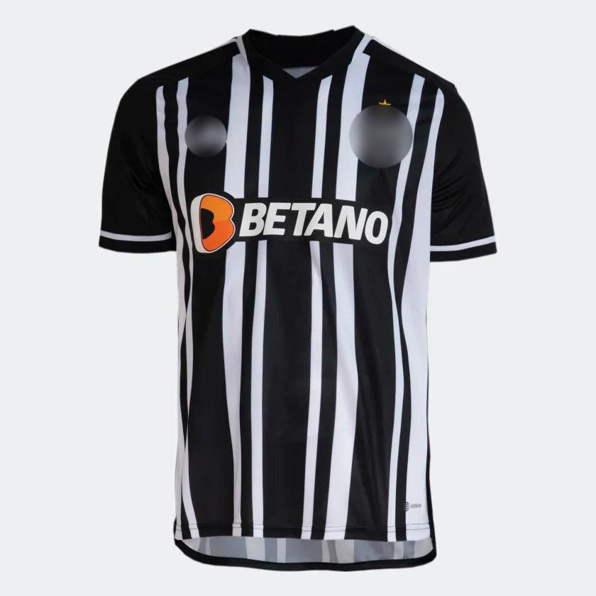 Camisa 1 Atlético MG 23/24 Adidas - Preto e Branco - Garcêz Sports
