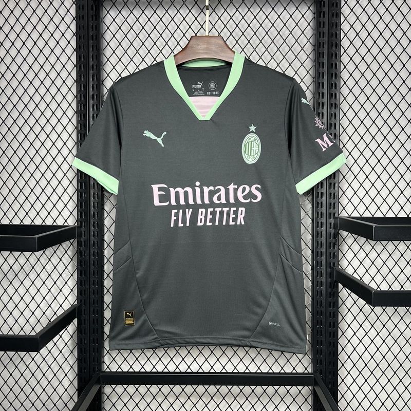Camisa AC Milan III 24/25 Masculina Verde - Torcedor Puma - Garcêz Sports
