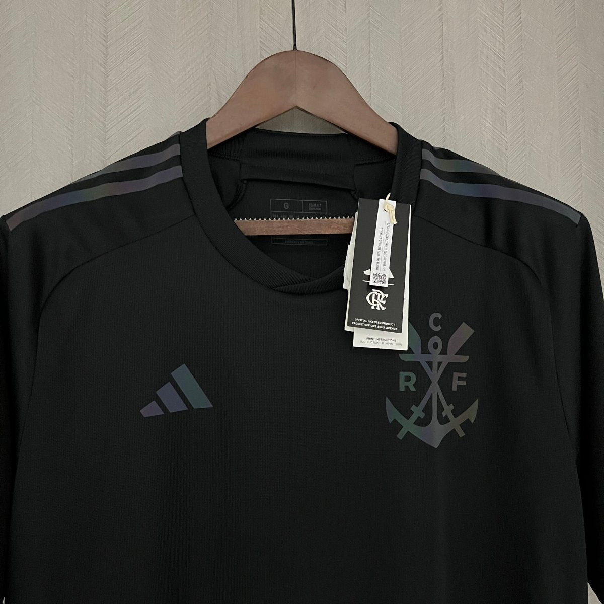 Camisa Adidas Flamengo III 23/24 Preta - Garcêz Sports