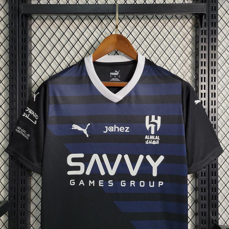 Camisa Al Hilal 23/24 Third - Preto - DA Sports Oficial
