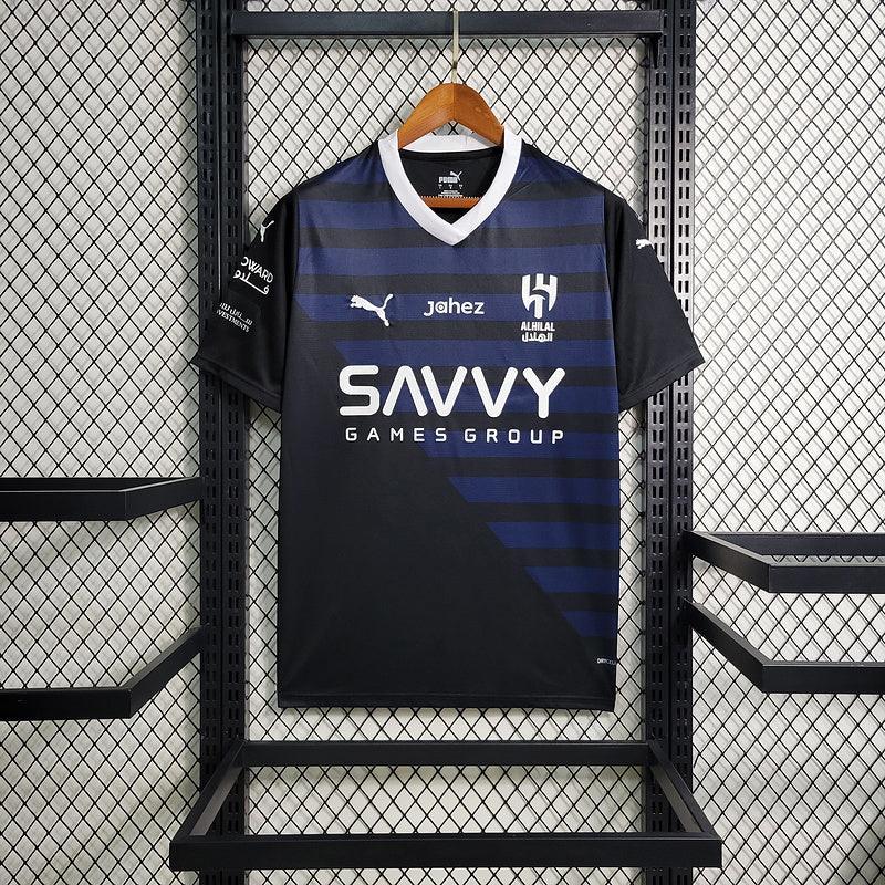 Camisa Al Hilal 23/24 Third - Preto - DA Sports Oficial