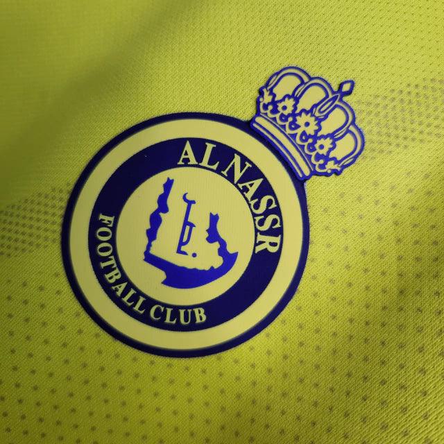 Camisa Al-Nassr I 23/24 Duneus - Amarelo e Azul - DA Sports Oficial