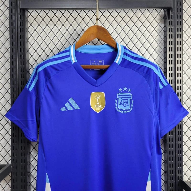 Camisa Argentina Away 24/25 Patch de Campeão - Garcêz Sports