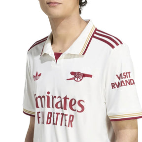 Camisa Arsenal Third 2025/26 Torcedor Adidas Masculino - Branco - Garcêz Sports